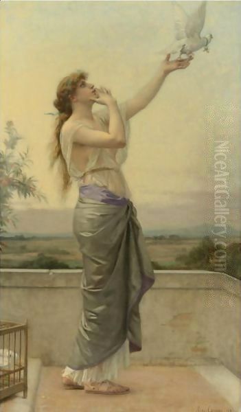 Love's Messenger Oil Painting by Alexandre Cabanel