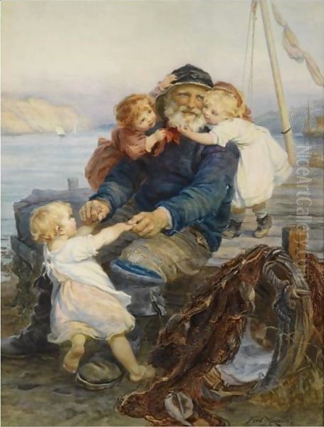 Which One Do You Love Best Oil Painting by Frederick Morgan