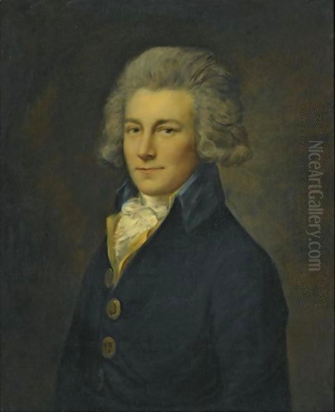 Portrait Of Peter Godfrey (1769-1837) Oil Painting by Thomas Gainsborough