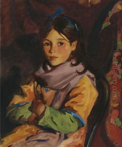 Mary Agnes Oil Painting by Robert Henri