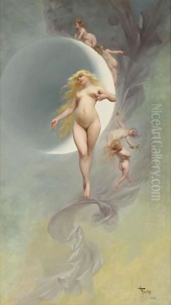 The Planet Venus Oil Painting by Luis Ricardo Falero