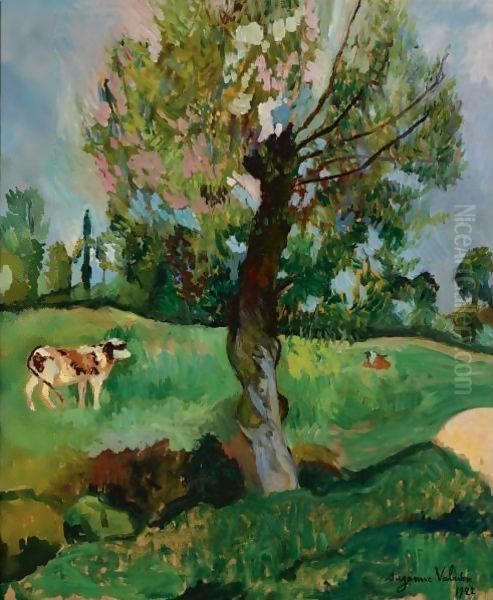 L'Aulne Dans La Prairie Oil Painting by Suzanne Valadon