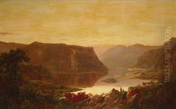 Harper's Ferry Oil Painting by William Louis Sonntag