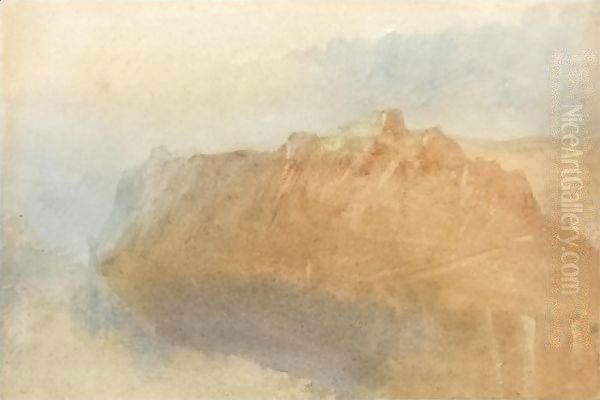 The Fortress Of Ehrenbreitstein From Across The Rhine Oil Painting by Joseph Mallord William Turner