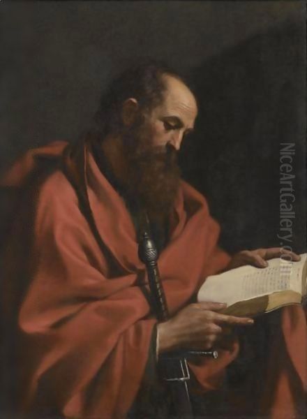 Saint Paul Oil Painting by Giovanni Francesco Barbieri