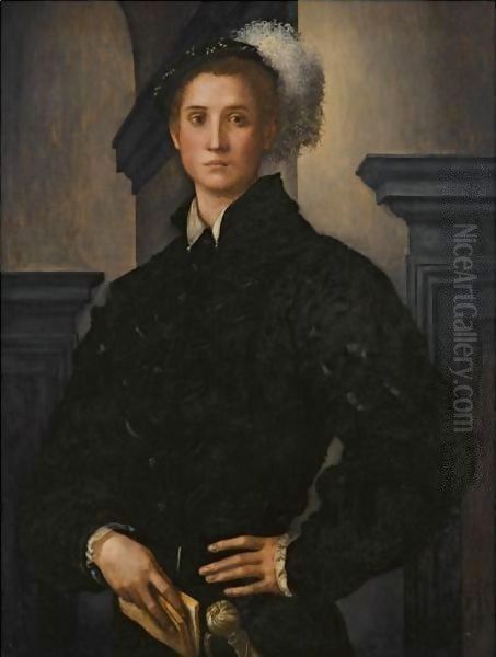 Portrait Of Cosimo I De Medici Oil Painting by (Jacopo Carucci) Pontormo