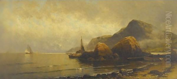 Rocky Coast 3 Oil Painting by Alfred Thompson Bricher