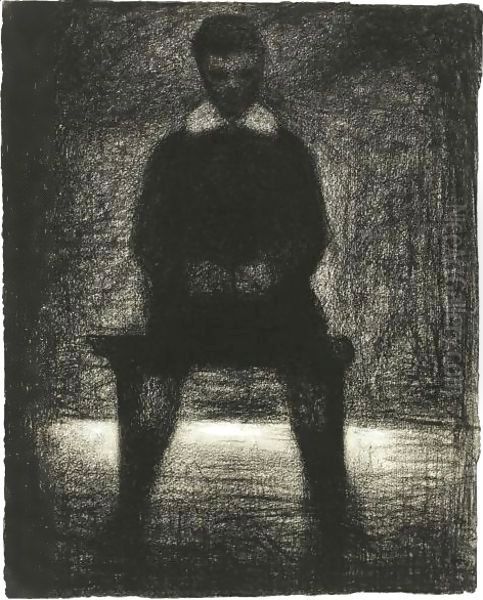 Maurice Appert Oil Painting by Georges Seurat