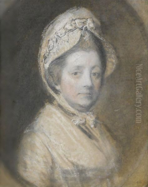 Portrait Of Mrs Thomas Gainsborough, Nee Margaret Burr (1728-1797) Oil Painting by Thomas Gainsborough