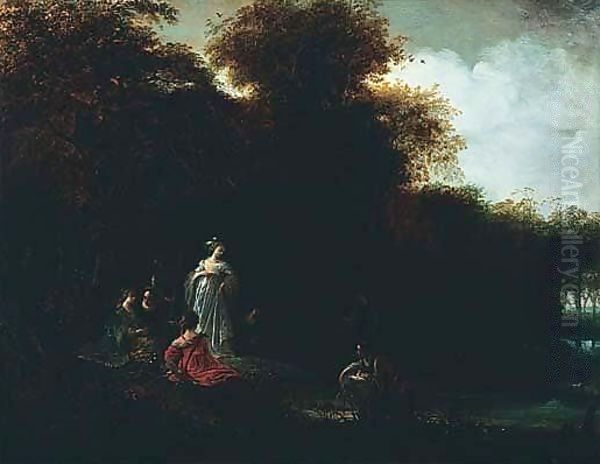 The Finding Of Moses Oil Painting by Jacob Willemsz de Wet the Elder