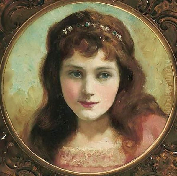 The Young Princess Oil Painting by Sir Frank Dicksee