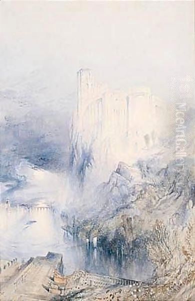 Amboise Oil Painting by John Ruskin