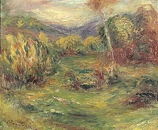 Paysage 15 Oil Painting by Pierre Auguste Renoir