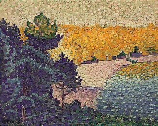 Paysage 5 Oil Painting by Henri Edmond Cross