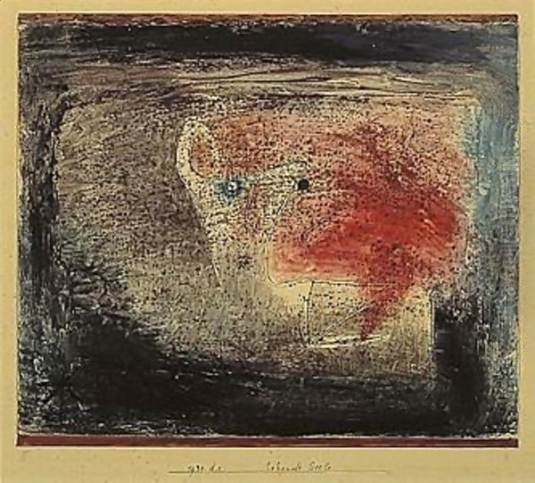 Iohende Seele (Blazing Soul) Oil Painting by Paul Klee