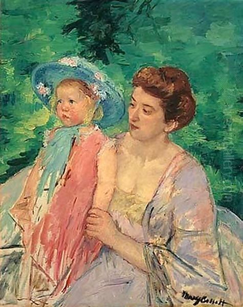 Untitled 3 Oil Painting by Mary Cassatt