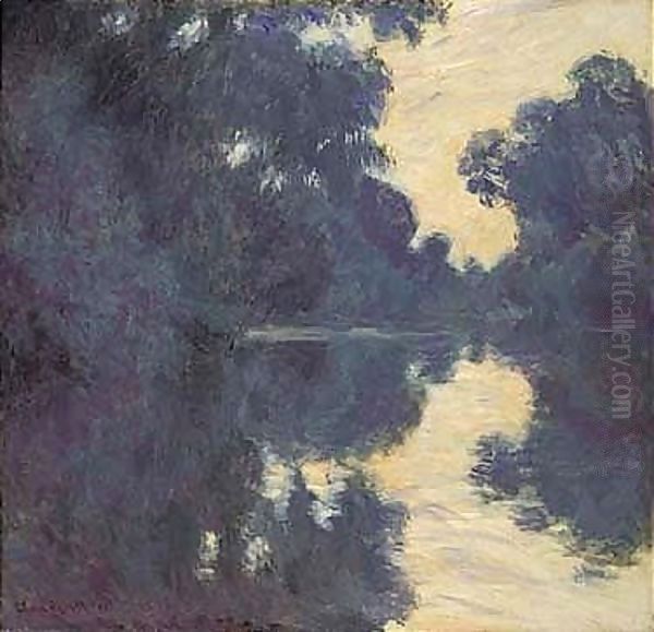 Matinee Sur La Seine Oil Painting by Claude Oscar Monet