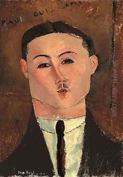 Paul Guillaume 2 Oil Painting by Amedeo Modigliani