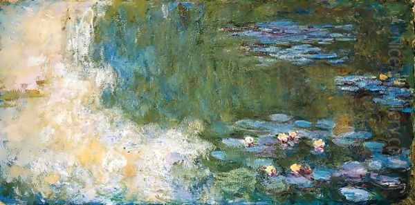 Le Bassin Aux Nympheas 2 Oil Painting by Claude Oscar Monet