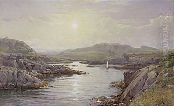 Price's Cove, Newport Oil Painting by William Trost Richards