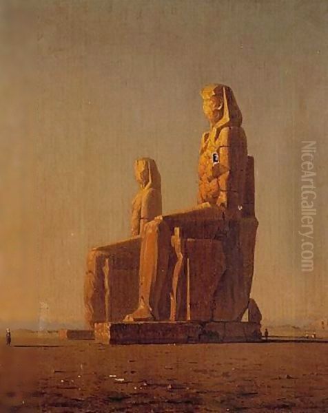 Memnon, 1872-8 Oil Painting by Sanford Robinson Gifford