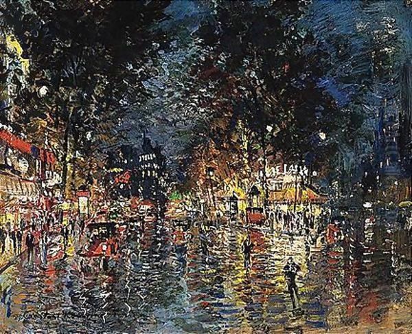 Paris 3 Oil Painting by Konstantin Alexeievitch Korovin