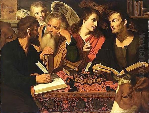 The Four Evangelists Oil Painting by Artus Wolffort