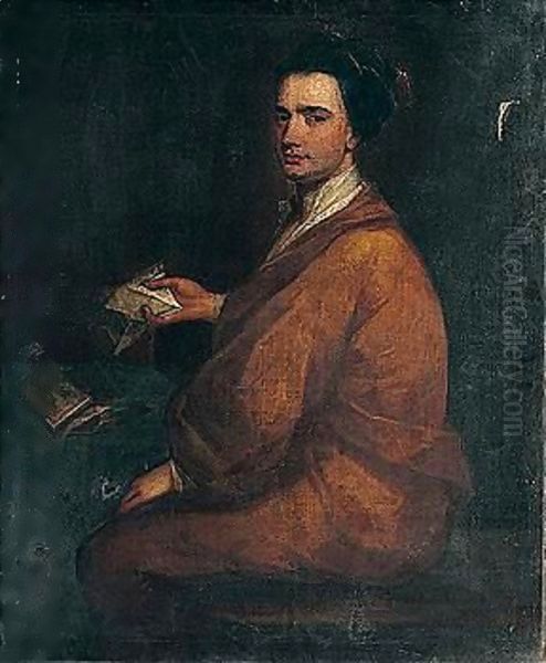 Portrait of Henry Meredyth Oil Painting by Charles Jervas