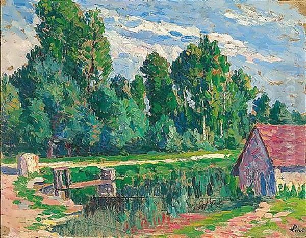 Landscape Oil Painting by Maximilien Luce