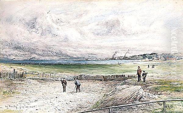 In Pandy Play Two More - Musselburgh Oil Painting by John Smart