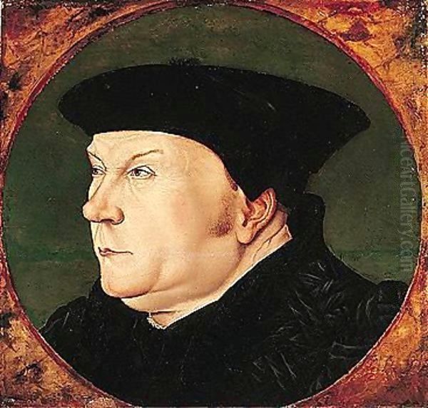 Portrait Of Thomas Cromwell, 1st Earl Of Essex (1485-1540) 2 Oil Painting by Hans Holbein the Younger