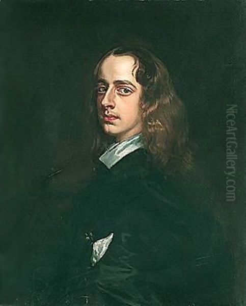 Portrait Of The Hon. Samuel Crewe Oil Painting by Sir Peter Lely