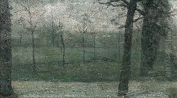 Trees At Dusk Oil Painting by Paul Fordyce Maitland