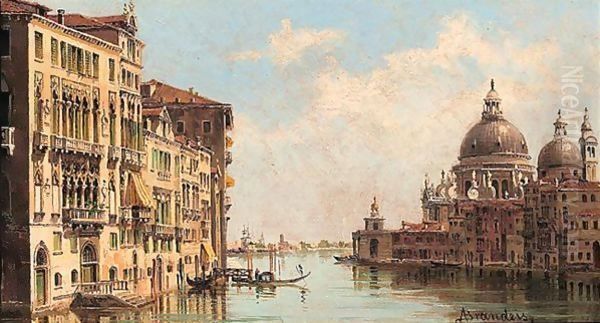 Venice Oil Painting by Antonietta Brandeis