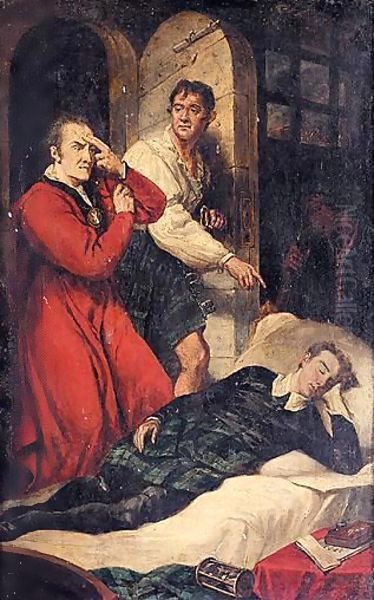 The Death Of The Earl Of Argyll, 1685 Oil Painting by James Northcote