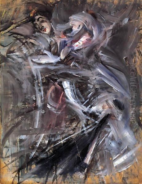 Figura Femminile Oil Painting by Giovanni Boldini