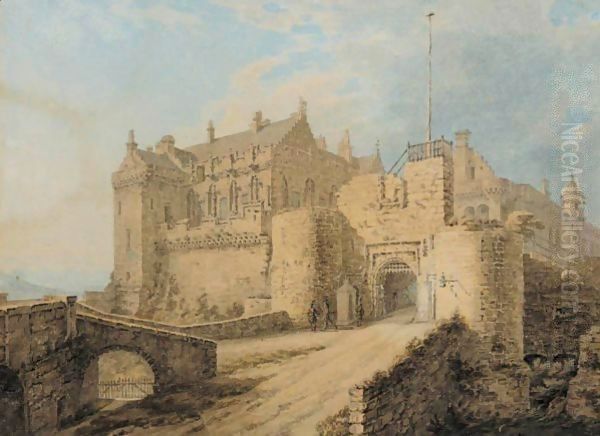 A castle Oil Painting by Unknown Painter