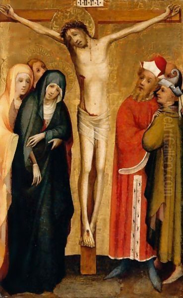 The Crucifixion Oil Painting by German Unknown Masters