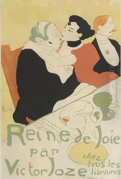 Reine De Joie Oil Painting by Henri De Toulouse-Lautrec