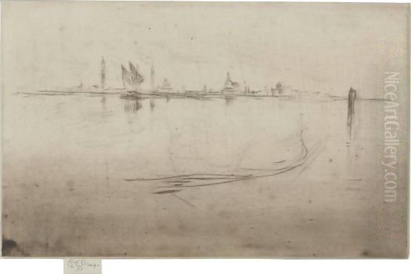 Islands Oil Painting by James Abbott McNeill Whistler