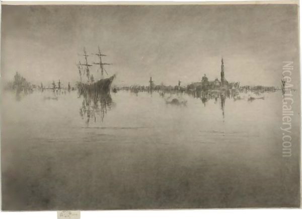 Nocturne 2 Oil Painting by James Abbott McNeill Whistler