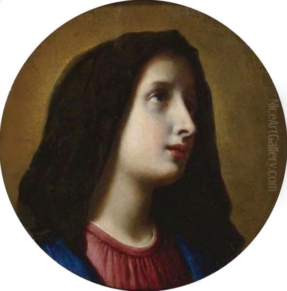 The Mourning Virgin Oil Painting by Carlo Dolci