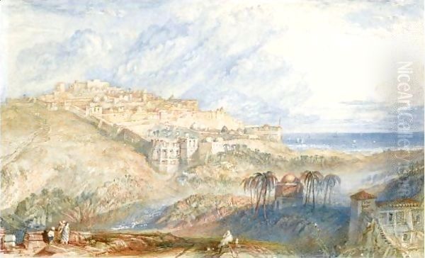 Joppa Oil Painting by Joseph Mallord William Turner