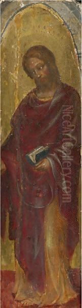 Saint James The Greater Oil Painting by Gentile Da Fabriano