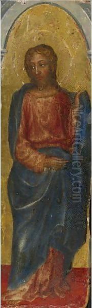 Saint Jude Thaddeus Oil Painting by Gentile Da Fabriano