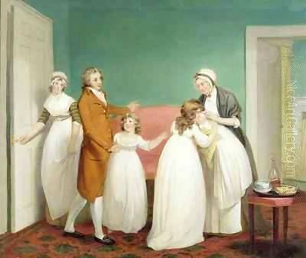 Birth of the Heir Oil Painting by William Redmore Bigg