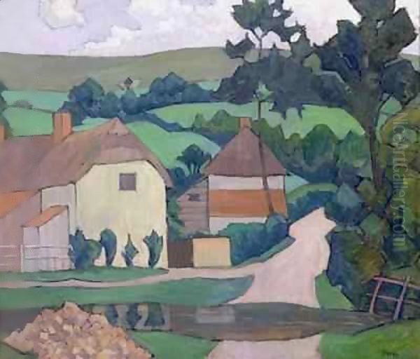 The Ford Oil Painting by Robert Polhill Bevan