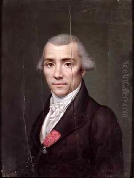 Louis Nicolas Vauquelin (1763-1829) Oil Painting by Claude-Jean Besselievre