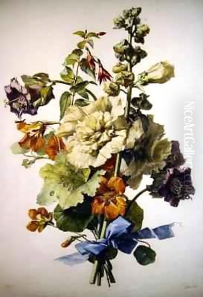 Flowers Oil Painting by Antoine Berjon