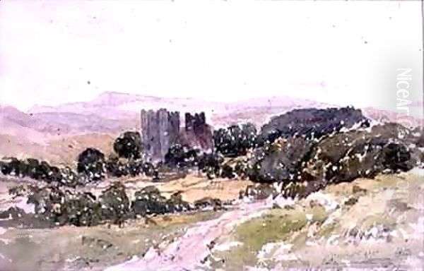 Bolton Abbey Oil Painting by William Bennett